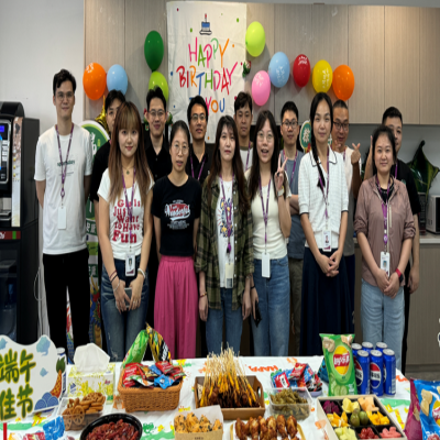 情系端午节，“粽”享生日会——耀世娱乐电子6月份员工生日活动