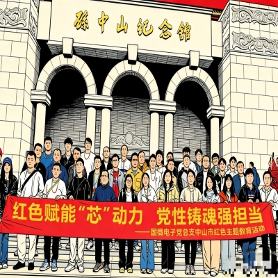 红色赋能“芯”动力  党性铸魂强担当——耀世娱乐电子党总支中山市红色主题教育活动